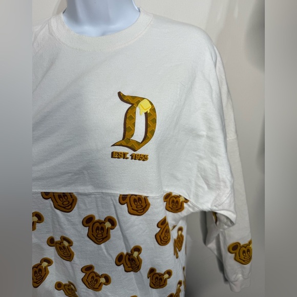 Disneyland Mickey Mouse Waffle Spirit Jersey Size Small - Picture 4 of 6